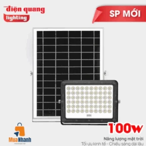 Đèn pha năng lượng mặt trời 100W